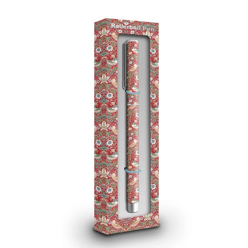 Rollerball Pen - Strawberry Theif Red