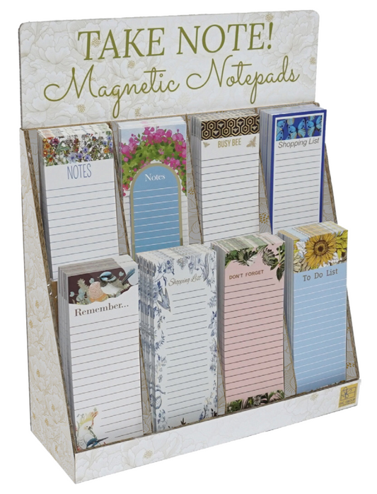 Take Note! Magnetic Notepad [desn:notes Wildflower]