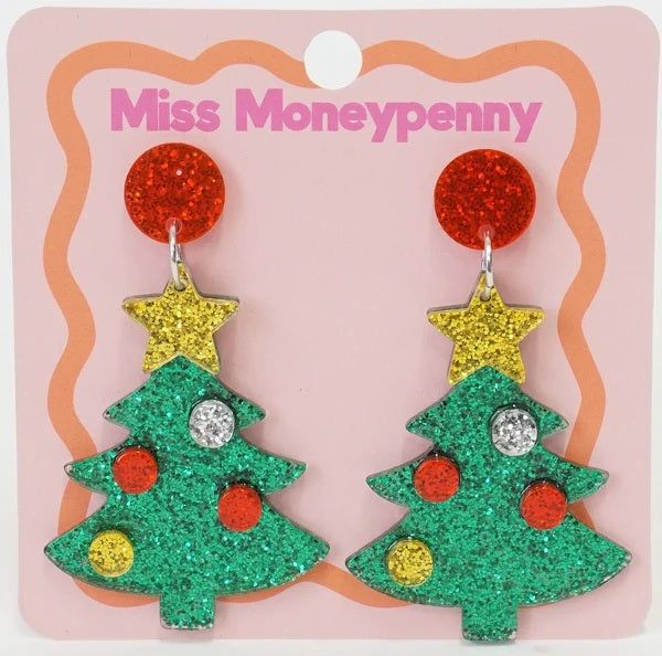 Christmas Earrings [desn:santa]