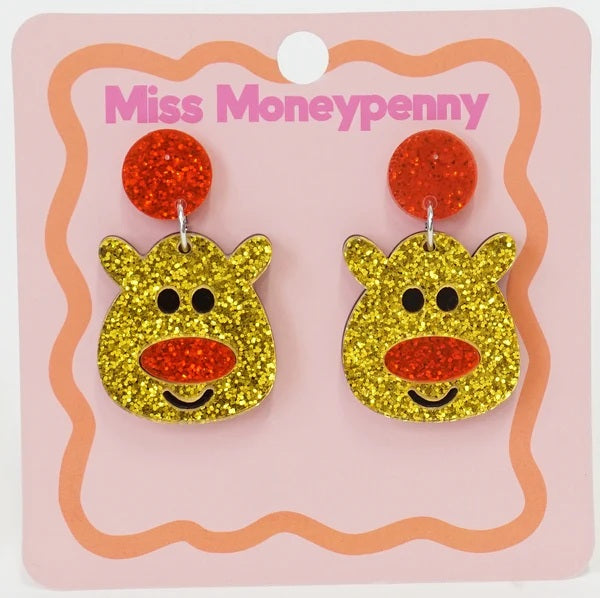 Christmas Earrings [desn:santa]