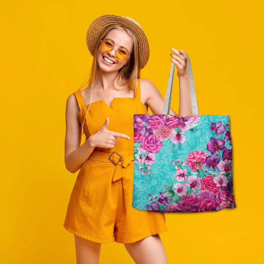 Lp Shopping Bag Rose