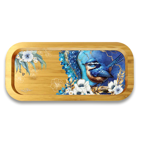 Bamboo Trinket Tray [desn:cheeky Wrens]