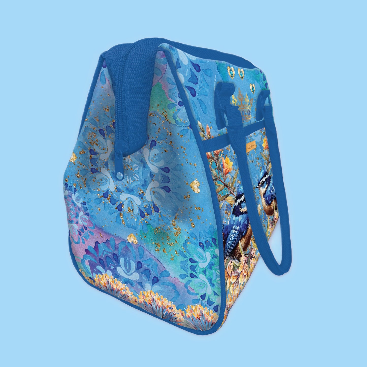 Lunch Tote - Royal Wrens