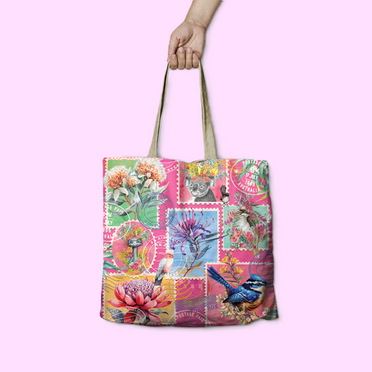 Shopping Bag - Pretty Postage 