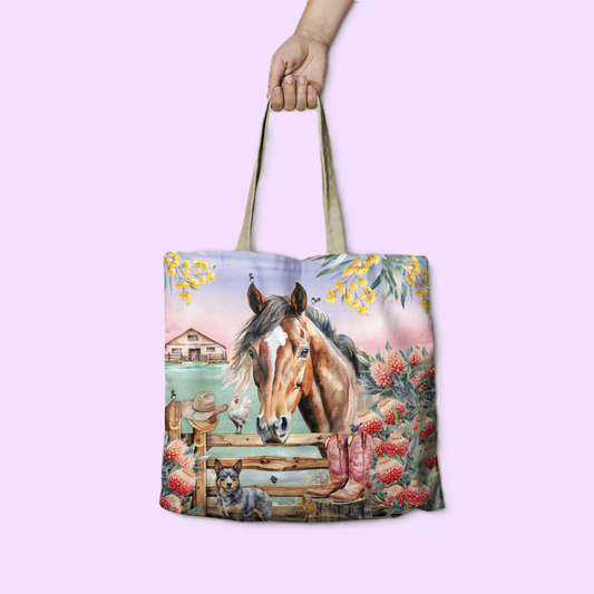 Shopping Bag - Country Dusk