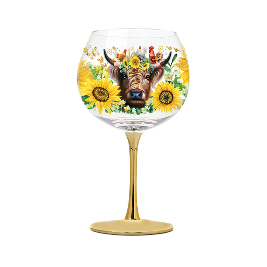 Golden Glamour Glass - Sunny Highland