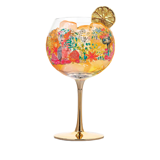 Golden Glamour Glass - Emu