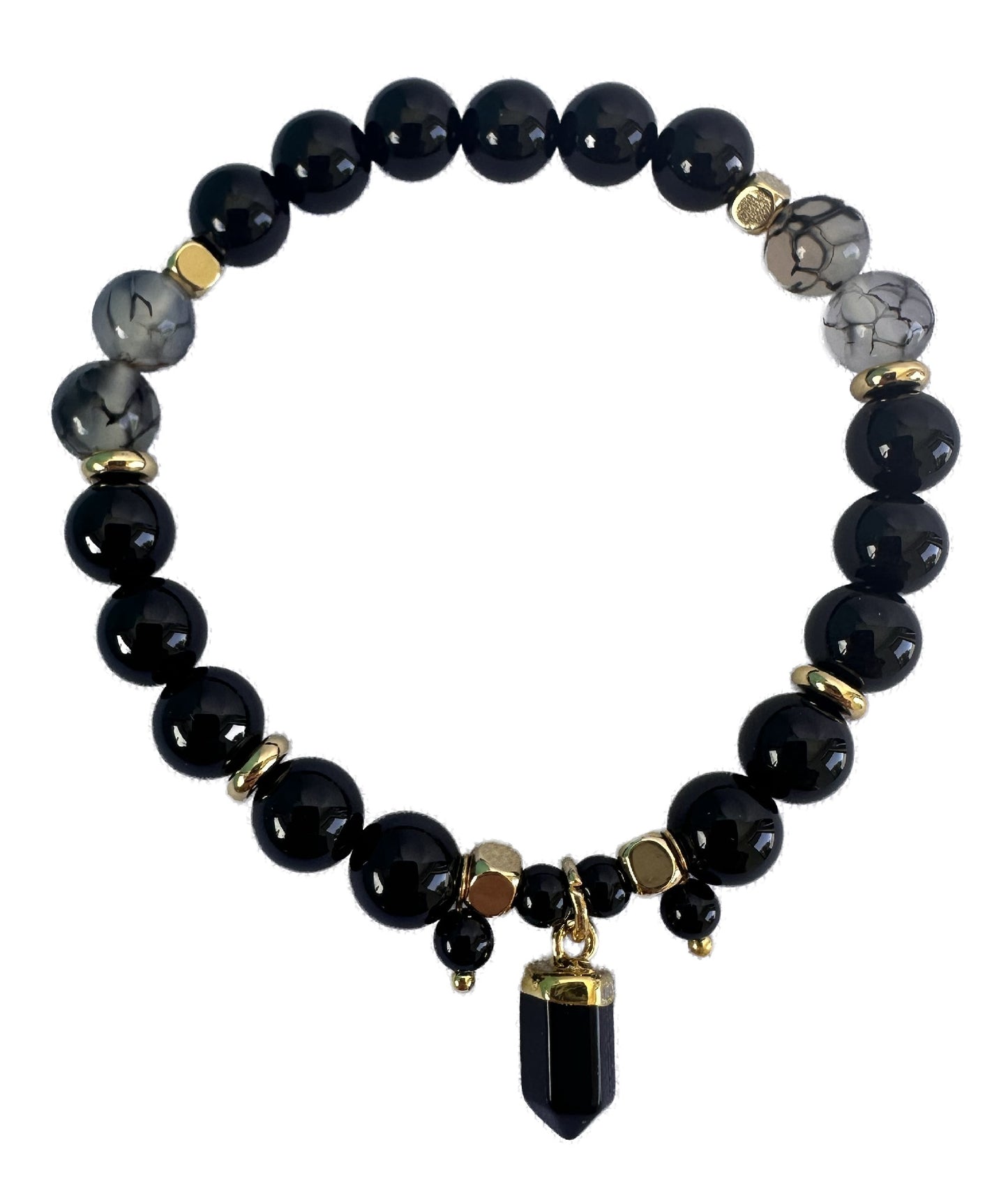 Crystal Point Bracelet [desn:amethyst]