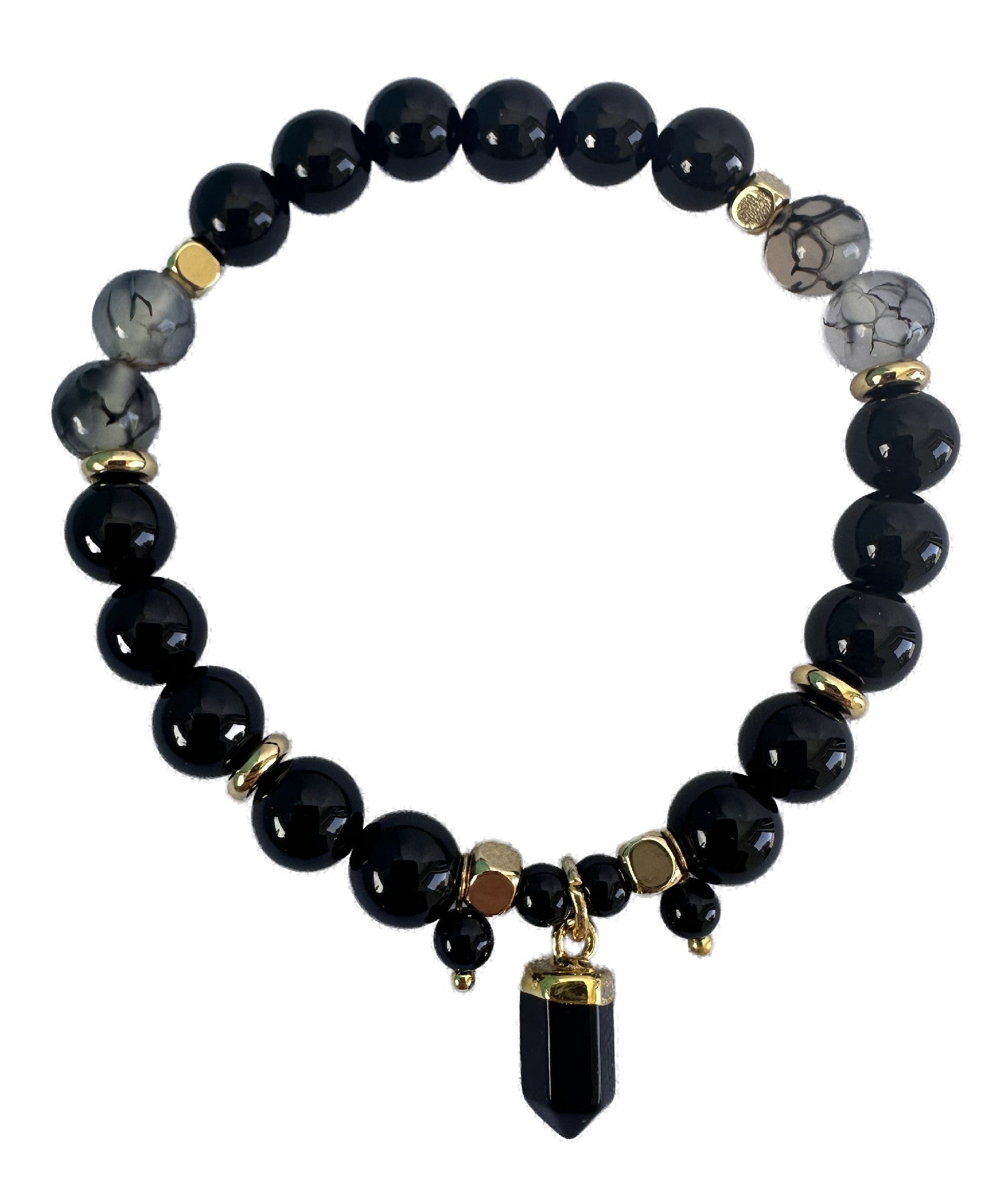 Crystal Point Bracelet [desn:amethyst]