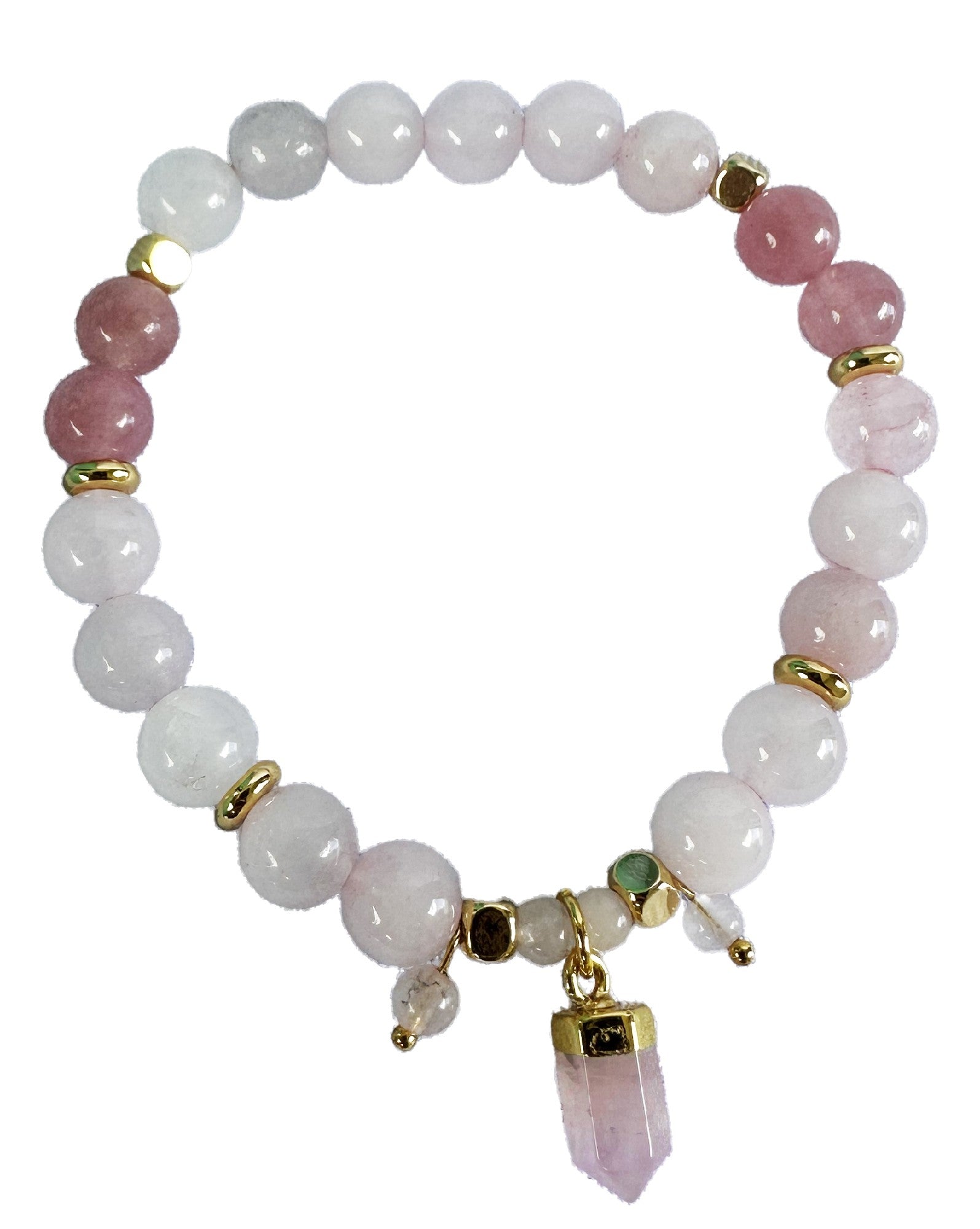Crystal Point Bracelet [desn:amethyst]