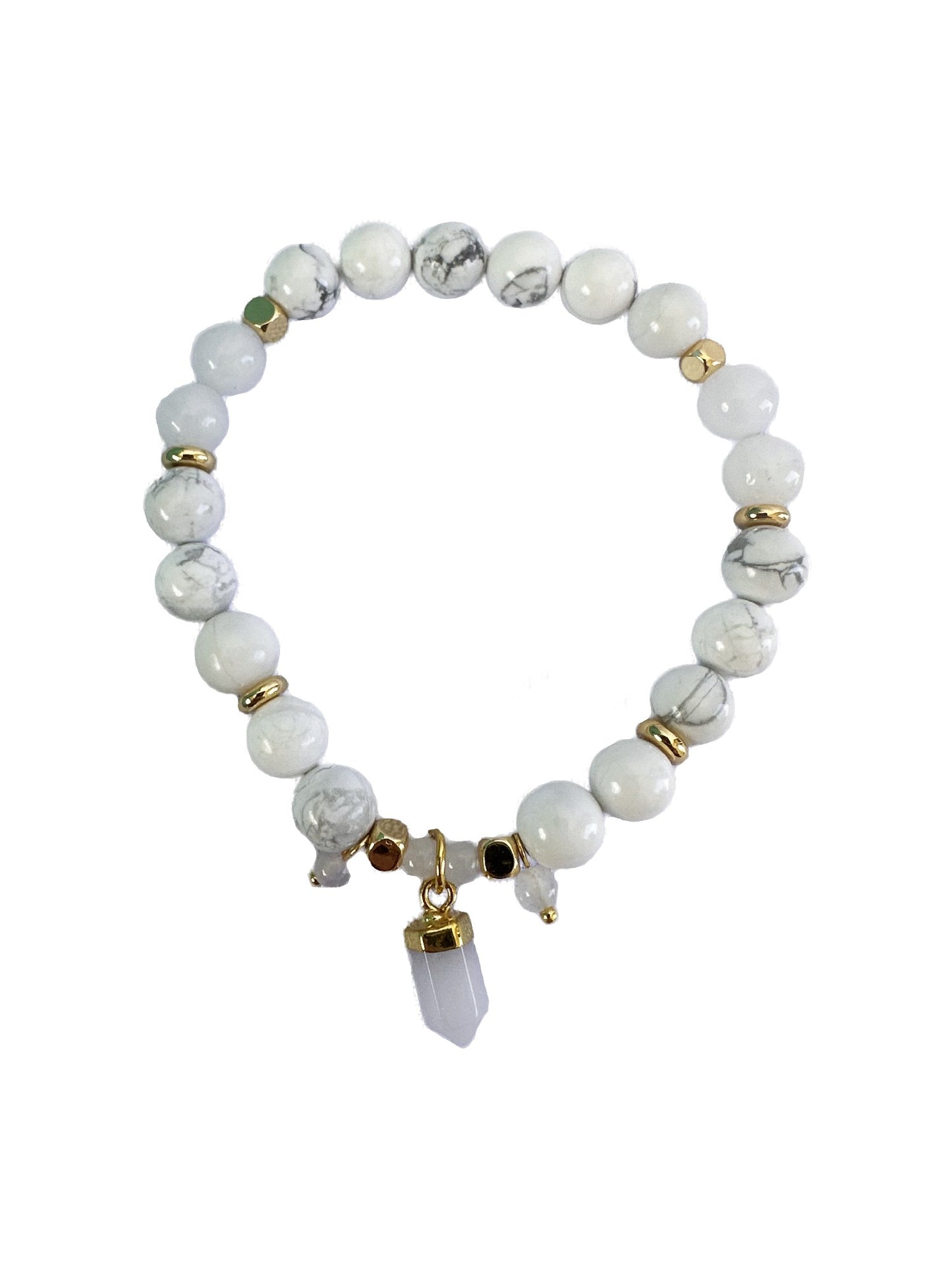 Crystal Point Bracelet [desn:amethyst]