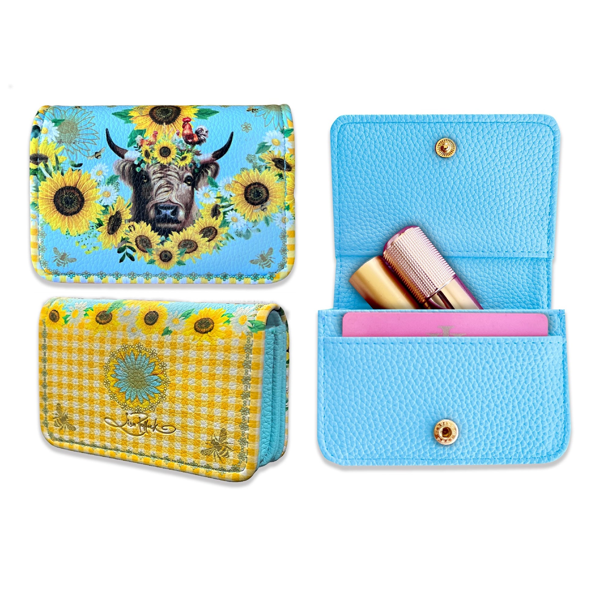 Card Wallets [desn:blue Wren]