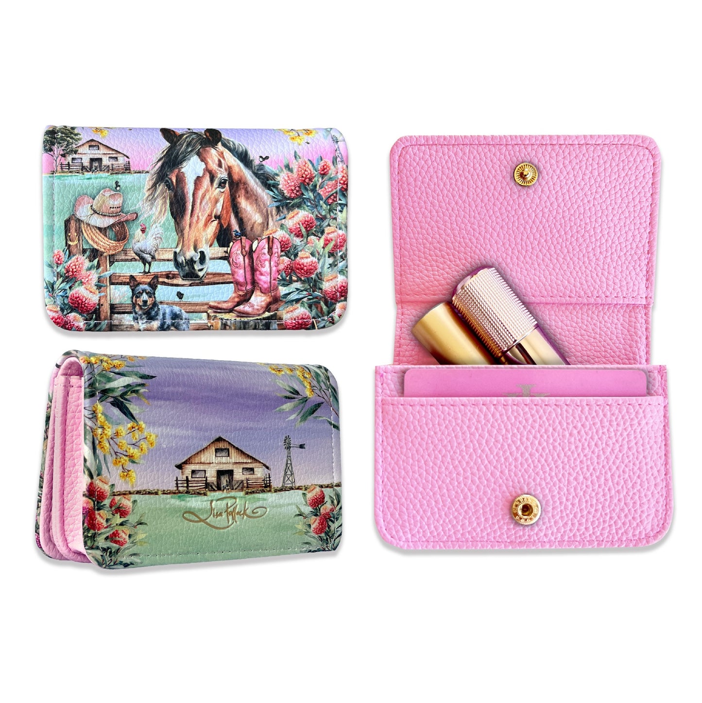 Card Wallets [desn:blue Wren]