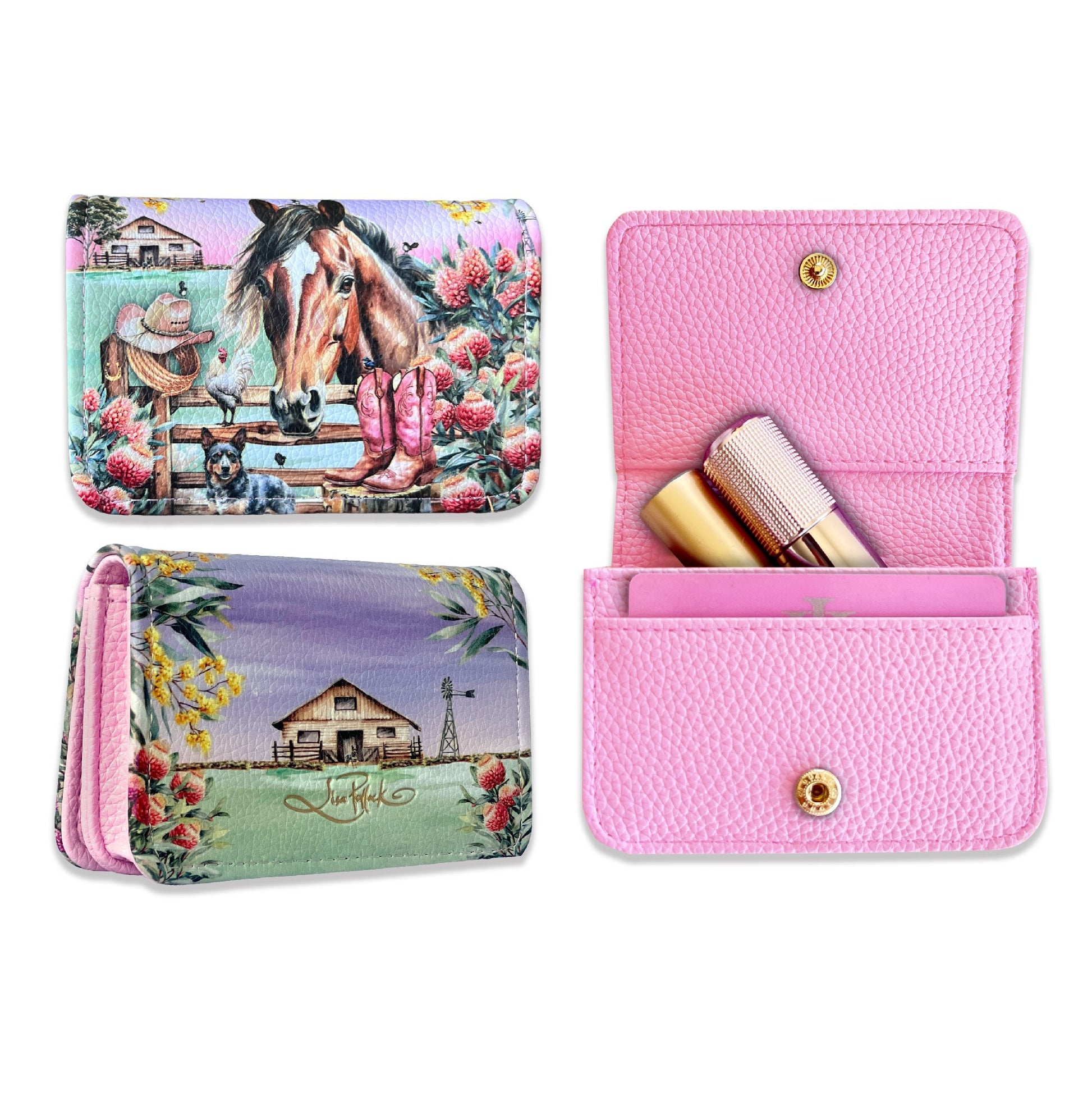 Card Wallets [desn:blue Wren]