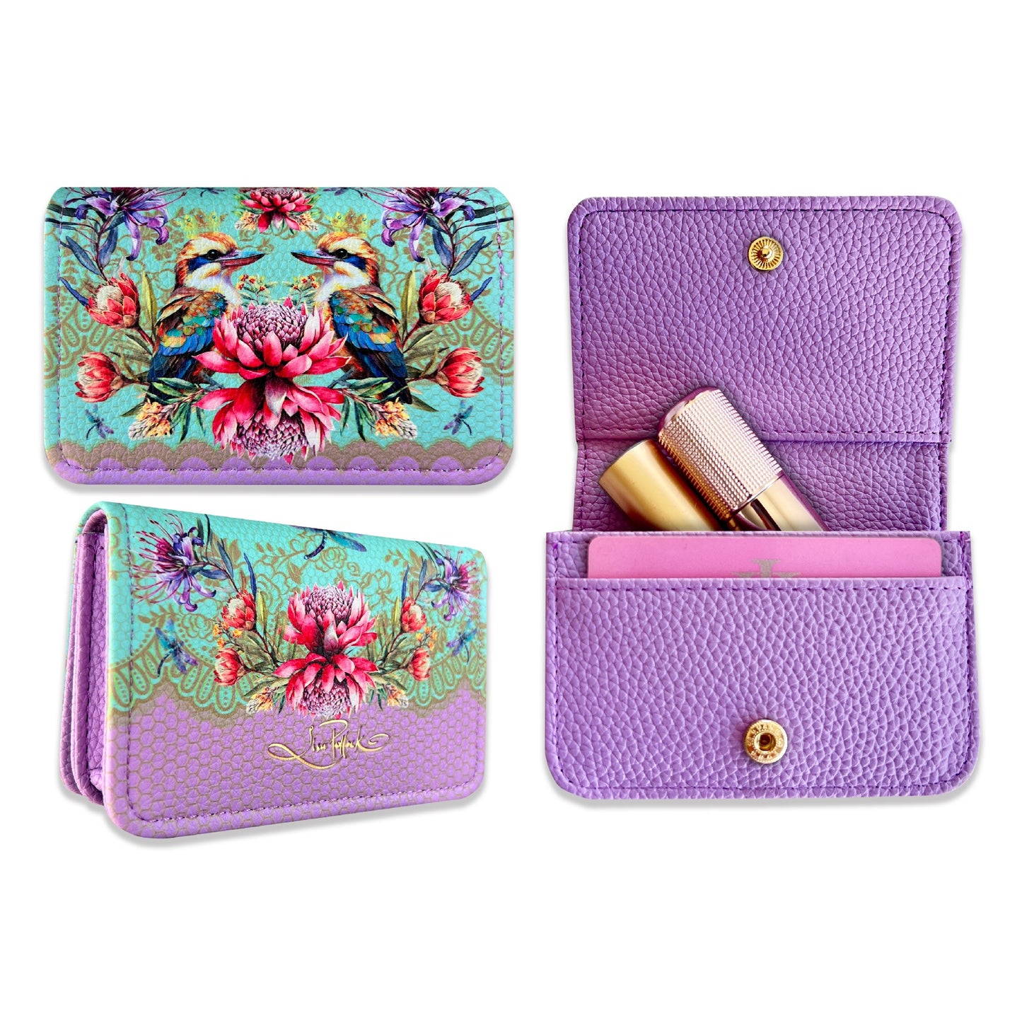 Card Wallets [desn:blue Wren]