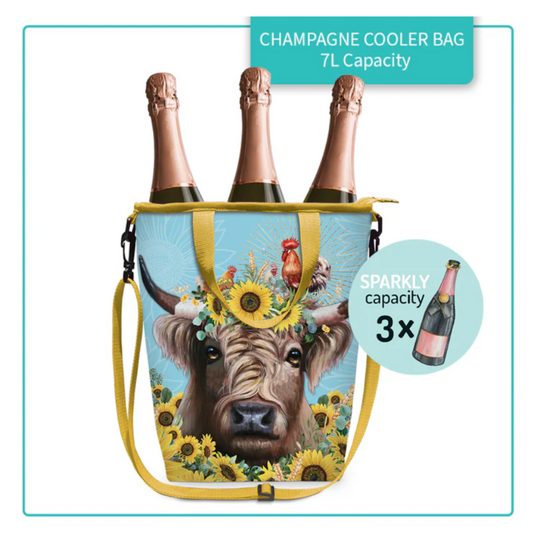 Champagne Cooler Bag - Sunny Country