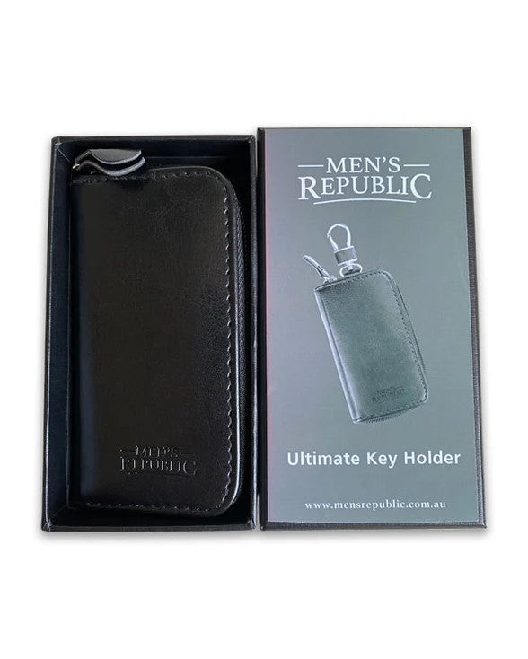 Mens Republic Key Ring Holder - Blk