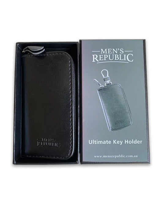 Mens Republic Key Ring Holder - Blk