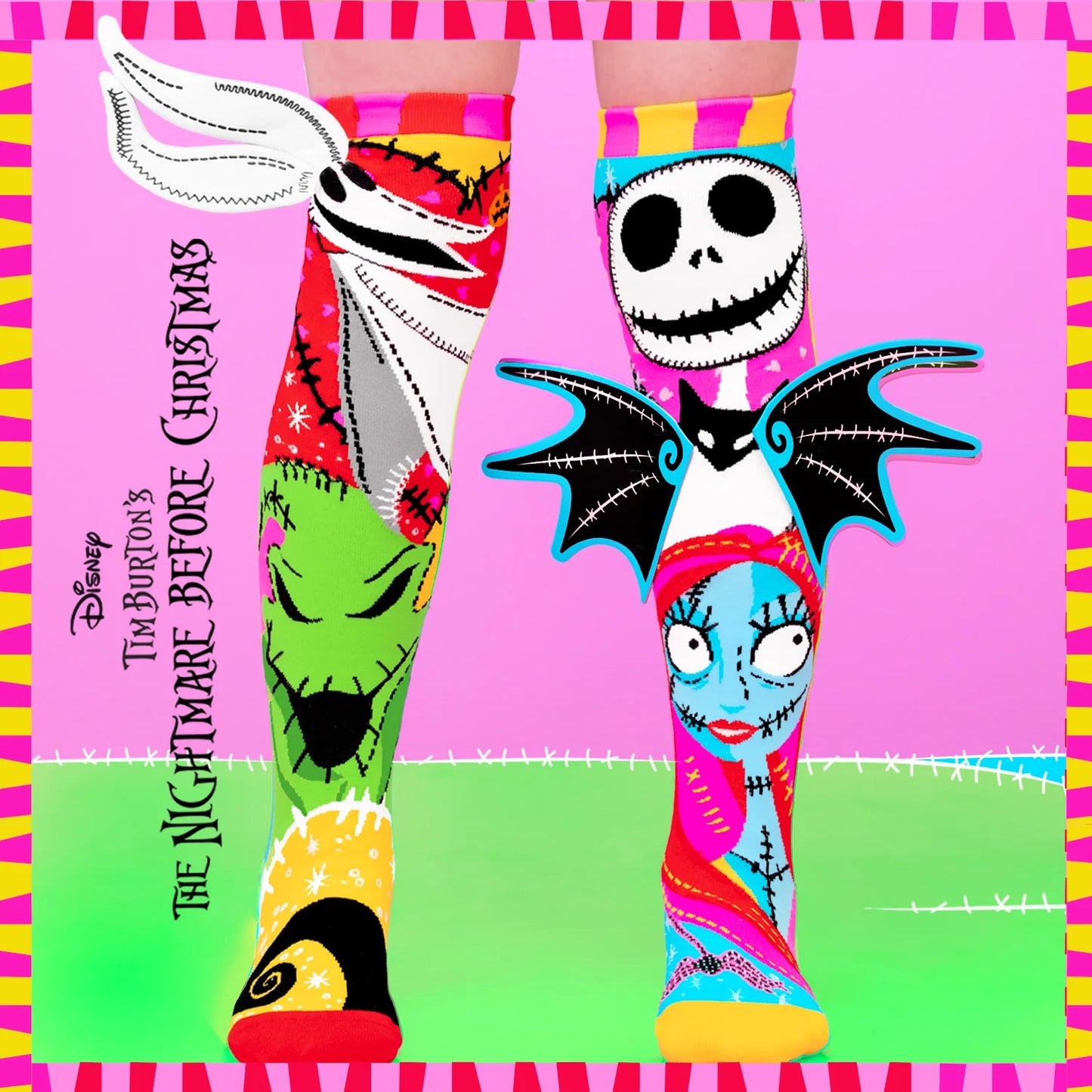 Madmia Socks [desn:jack Skellington]