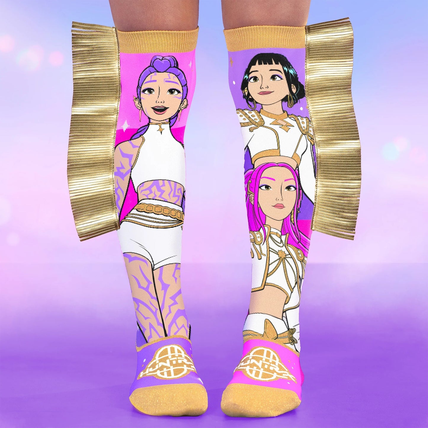 Madmia Socks [desn:kpop Golden]