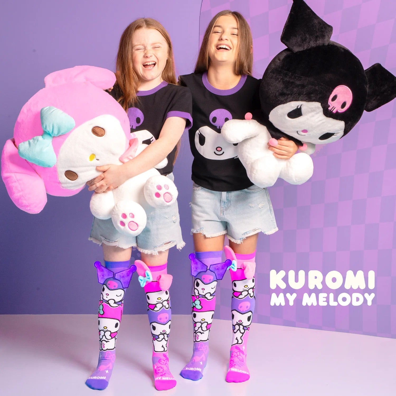 Madmia Socks [desn:kuromi & My Melody]
