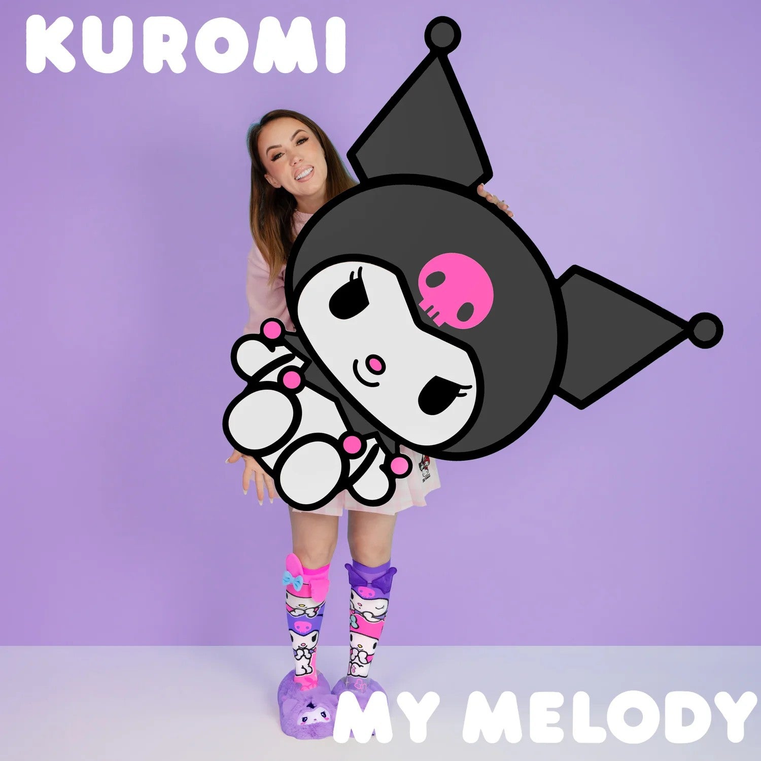 Madmia Socks [desn:kuromi & My Melody]