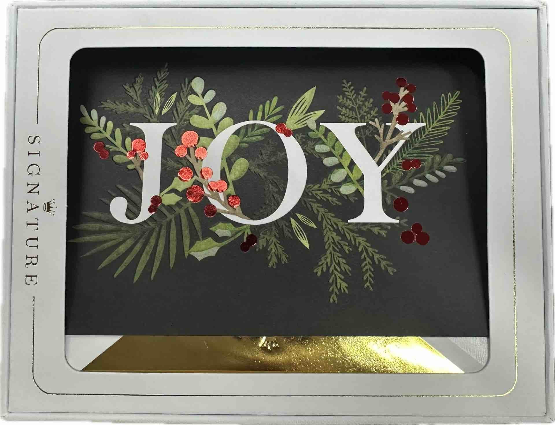 Signature Joy Christmas Cards