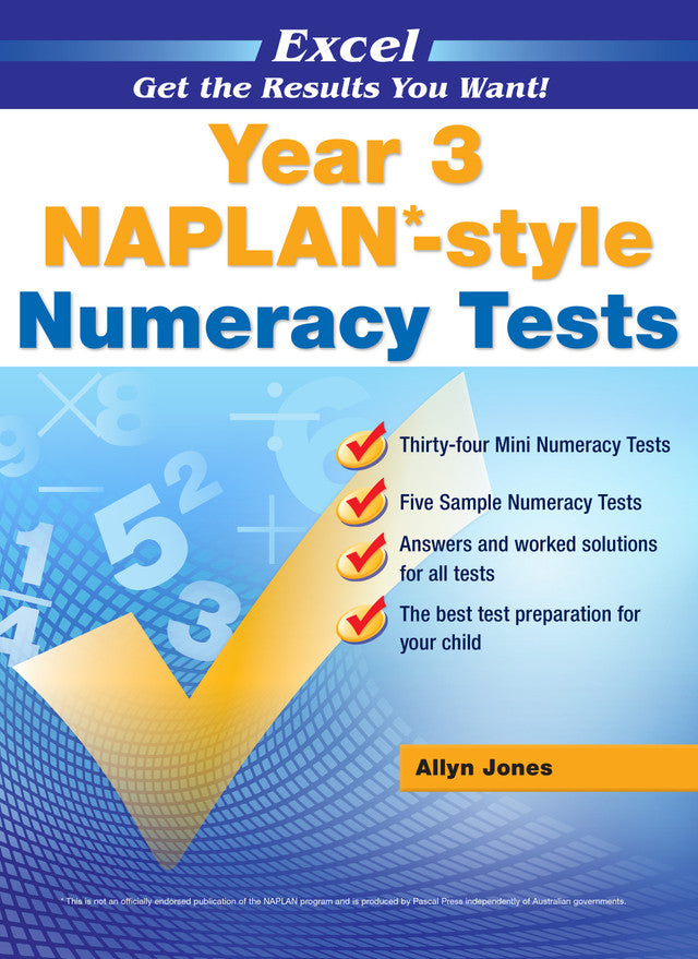 Naplan Style Numeracy Test [yr:year 3]