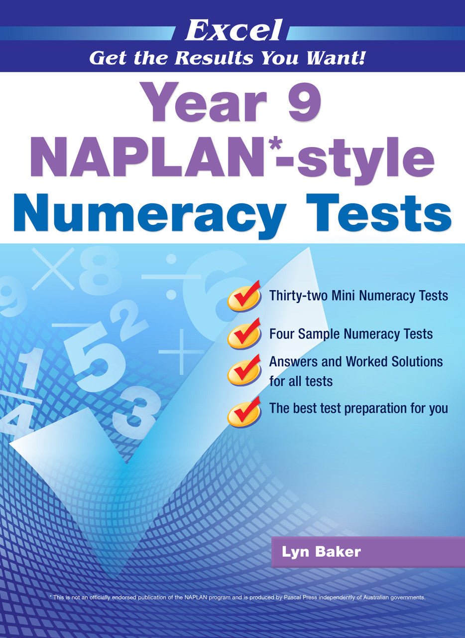 Naplan Style Numeracy Test [yr:year 3]