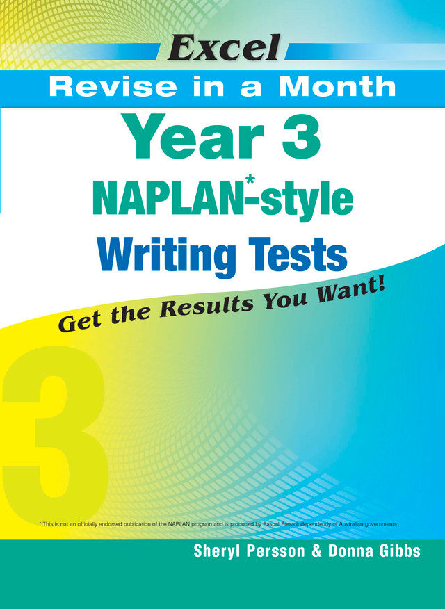 Naplan Revise In A Month Writing Test [yr:year 3]