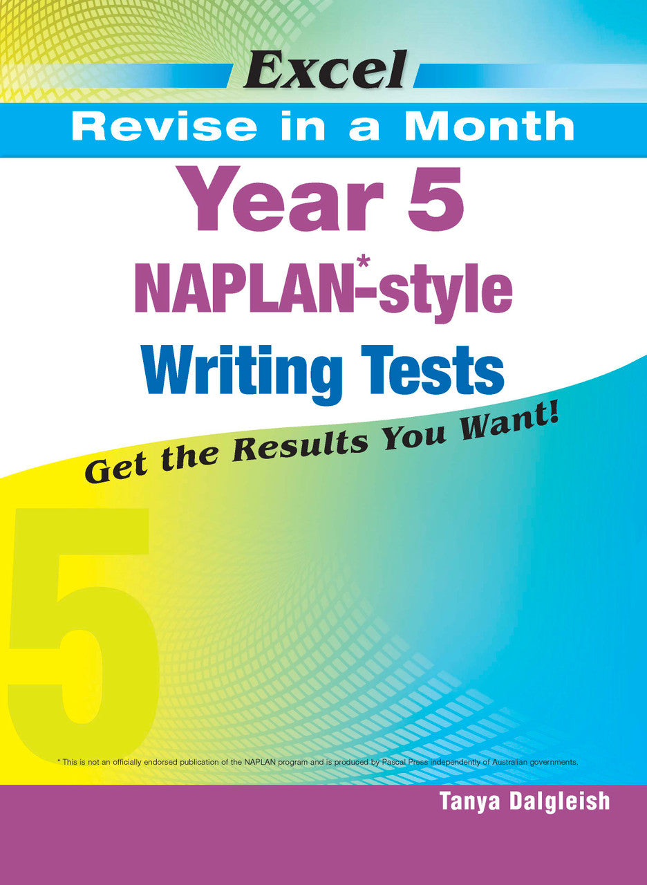 Naplan Revise In A Month Writing Test [yr:year 3]