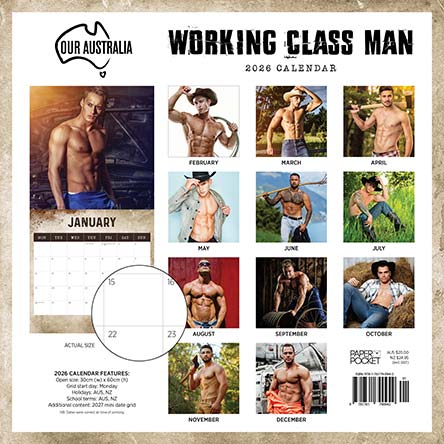Our Aust Working Class Man Calendar: 2026