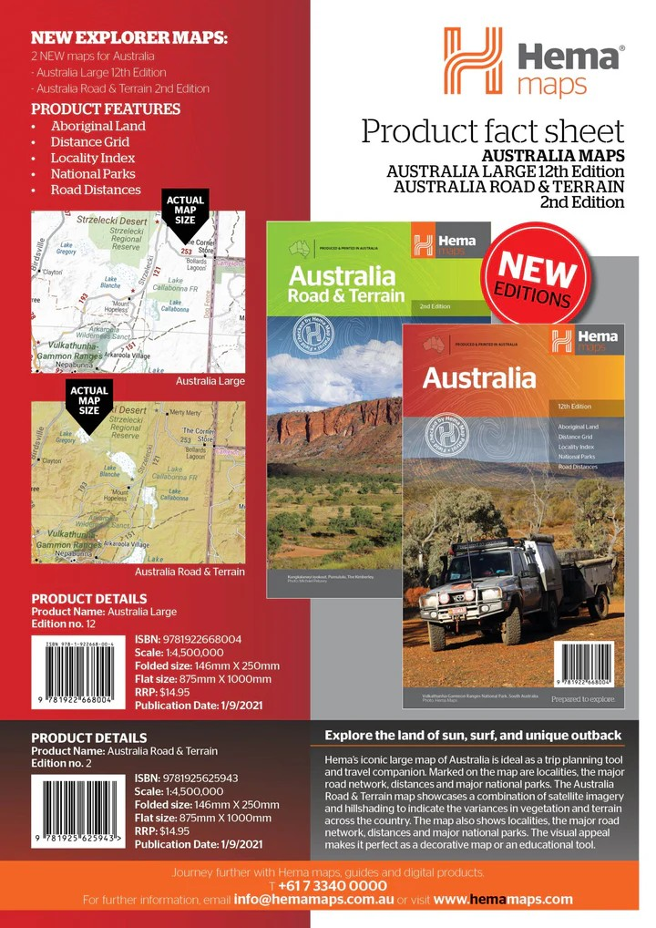 Australia Large Map 